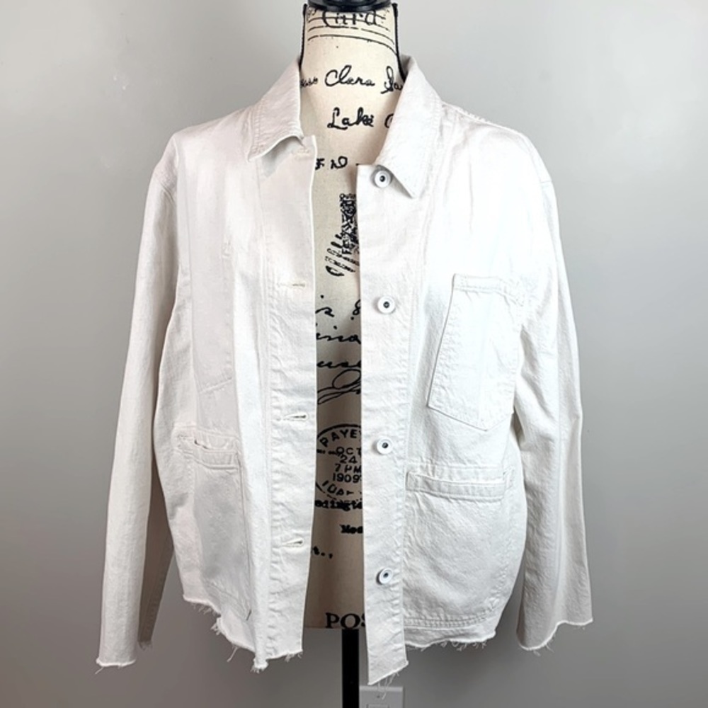 Rag & Bone Chantry Workwear Crop Button Jacket NWT - Picture 6 of 9